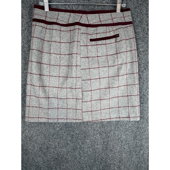 Bob Timberlake Dresses & Skirts - Bob Timberlake Plaid Wool Blend Mini Skirt Women's Size 6 Business Office